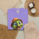 Cute Turtle Graphic T-Shirt — Thumbs-Up Cartoon Turtle Design