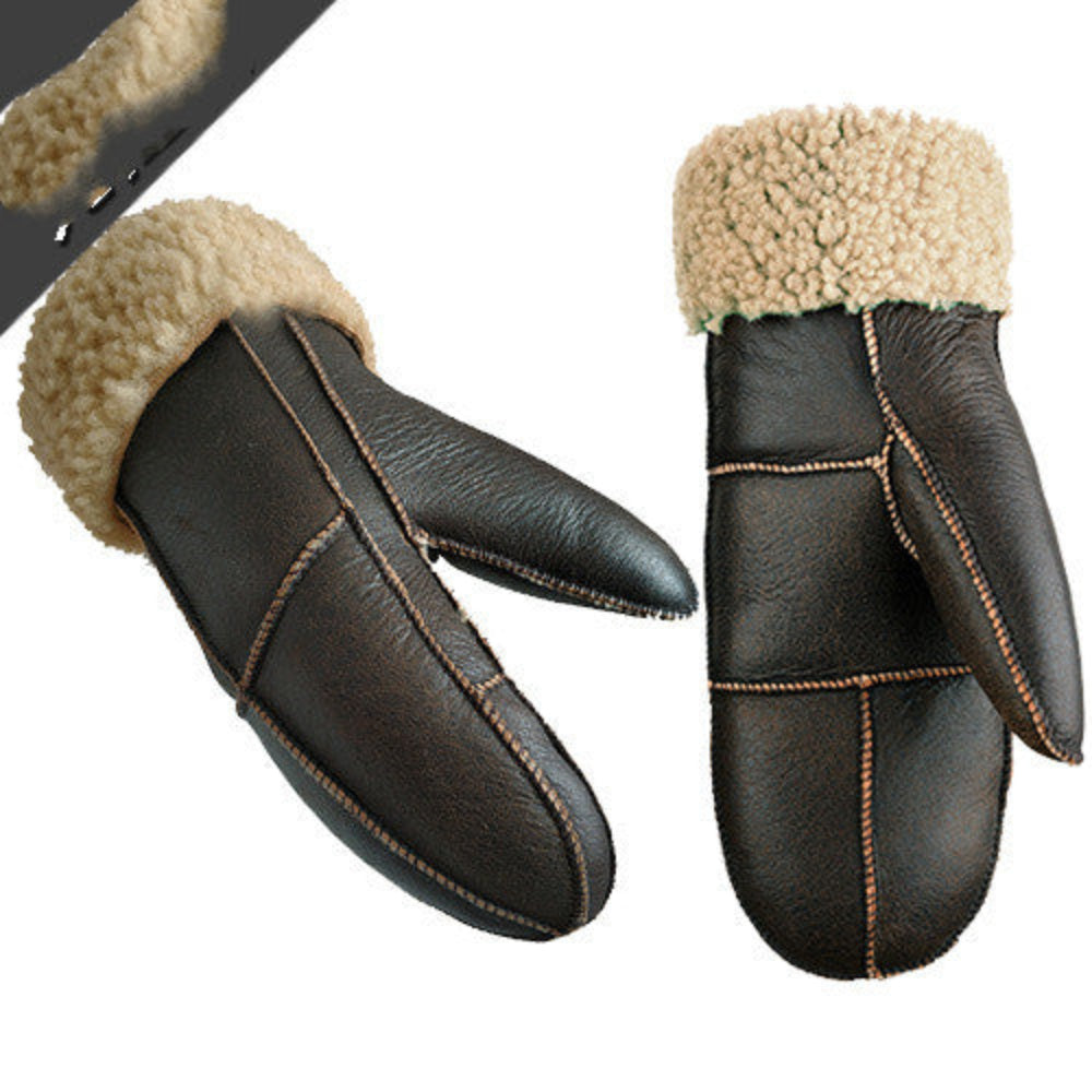 Winter Windproof Thermal Gloves for Men & Women - Black