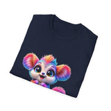 Cute Rainbow Critter T-Shirt — Colorful Kawaii Animal Tee