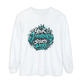 Unisex Keep Going Motivational Graphic Long Sleeve T-Shirt