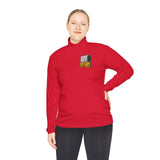 Quarter-Zip Pullover — "Move in Silence" Graphic