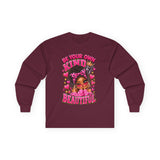 Be Your Own Kind of Beautiful Graphic Long Sleeve T-Shirt