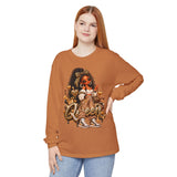 Queen Gold Graphic Women’s Long Sleeve Shirt
