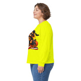 Halloween Streetwear Teddy Bear Graphic Long Sleeve