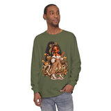 Queen Gold Graphic Women’s Long Sleeve Shirt