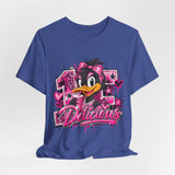 Delicious Pink Duck Graphic Tee — Cute Retro Streetwear T-Shirt