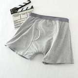 Men's Highly Absorbent Waterproof Leak-Proof Incontinence Underwear - Light Gray