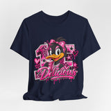 Delicious Pink Duck Graphic Tee — Cute Retro Streetwear T-Shirt