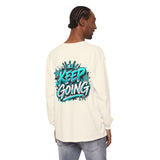 Unisex Keep Going Motivational Graphic Long Sleeve T-Shirt