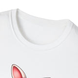 Kangaroo Skater Pink Graphic T-Shirt