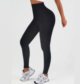Women’s High-Waisted Tummy Control Leggings - Navy Blue