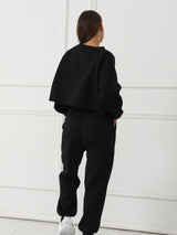 Women’s 1997 Cropped Sweatshirt & Jogger Set - Red