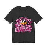 Delicious Pink Duck Graphic Tee — Cute Retro Streetwear T-Shirt