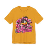 Delicious Pink Duck Graphic Tee — Cute Retro Streetwear T-Shirt