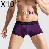 Men's Boxer Briefs – Breathable Soft Underwear for Everyday Comfort - Light Blue
