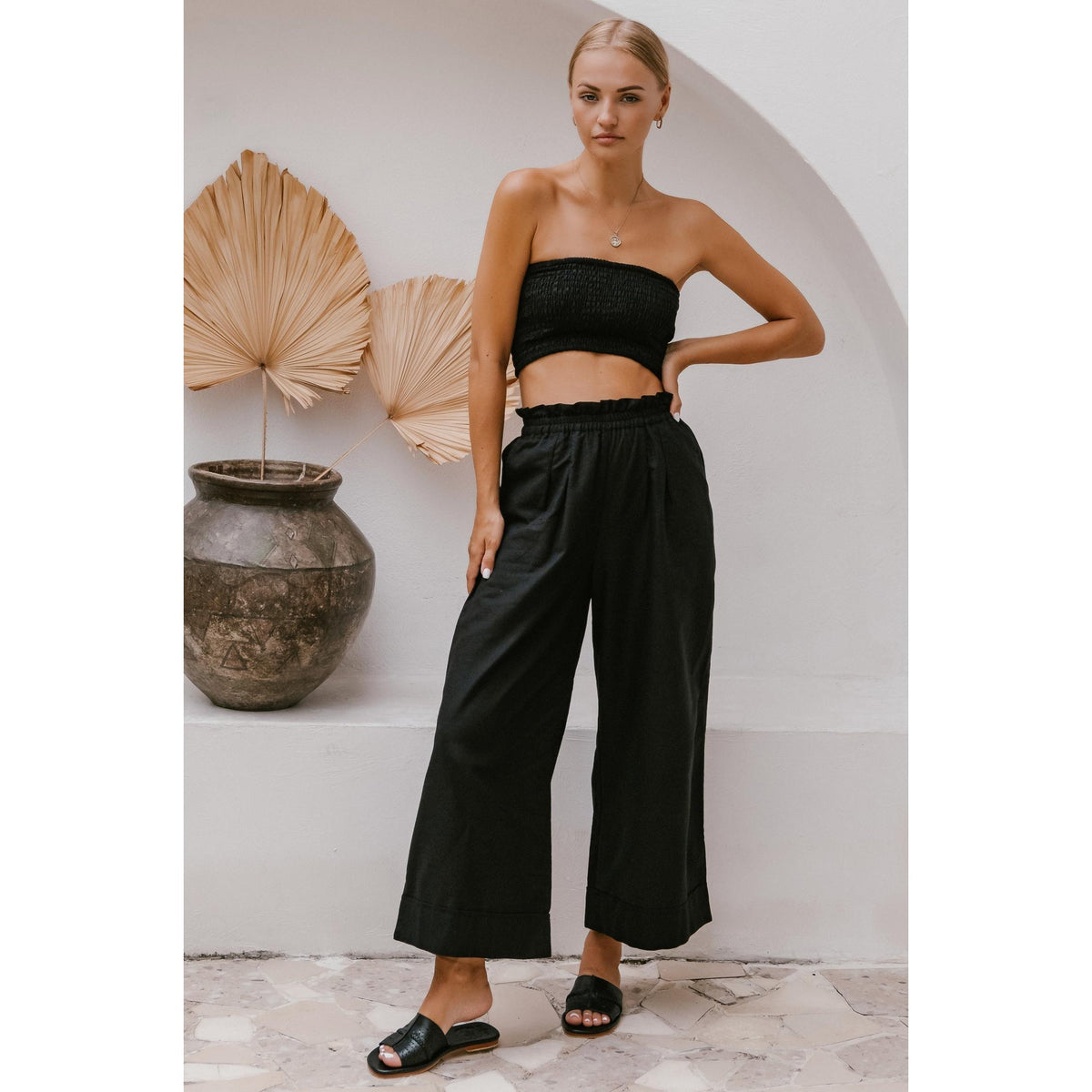 Delhi Linen Pants - M