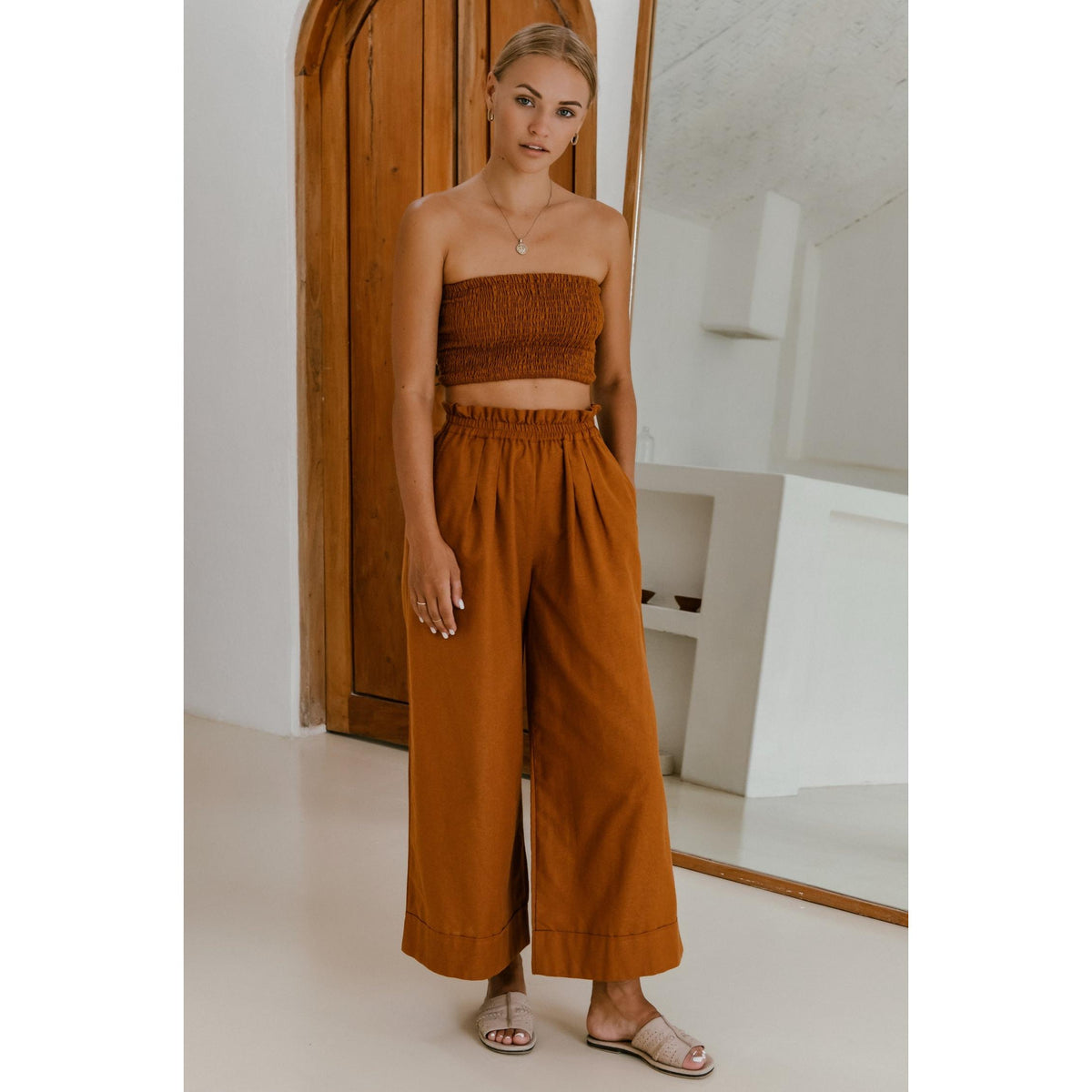 Delhi Linen Pants - S