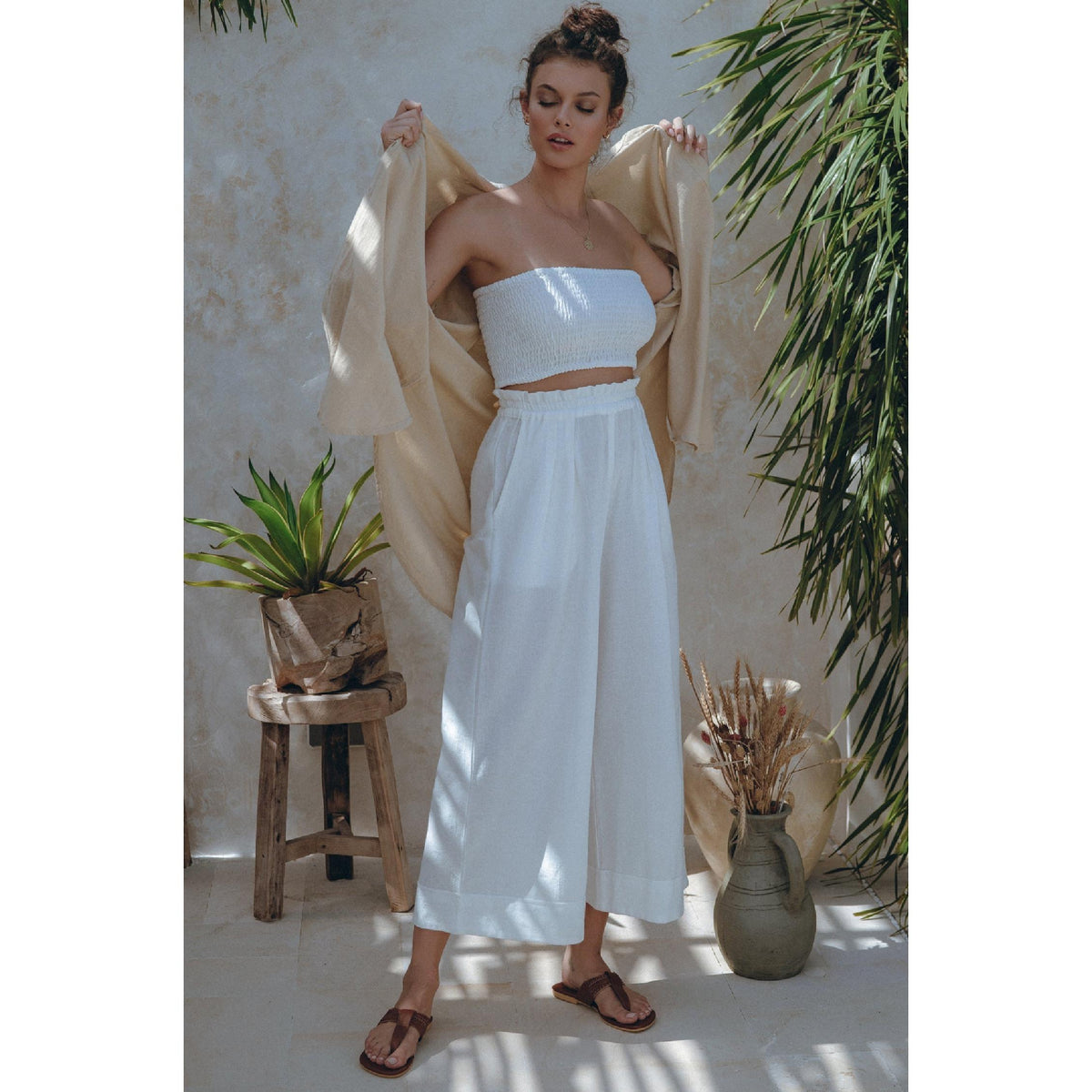 Delhi Linen Pants - M