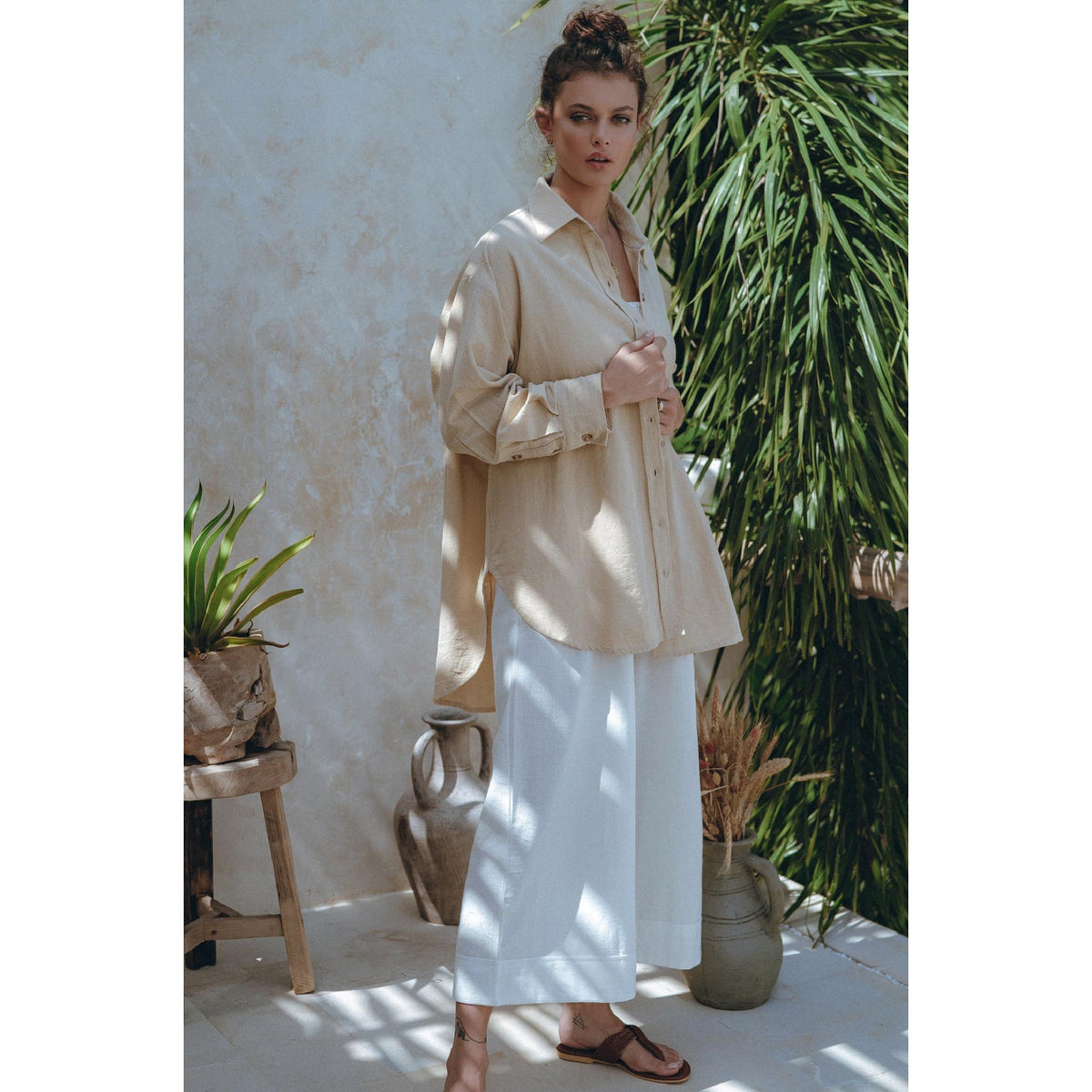 Delhi Linen Pants - M