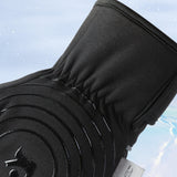 Men's waterproof insulated winter ski gloves for snow sports and outdoor activities.