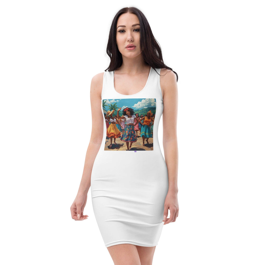 Haiti Tropical Summer Dress 🇭🇹 - XS