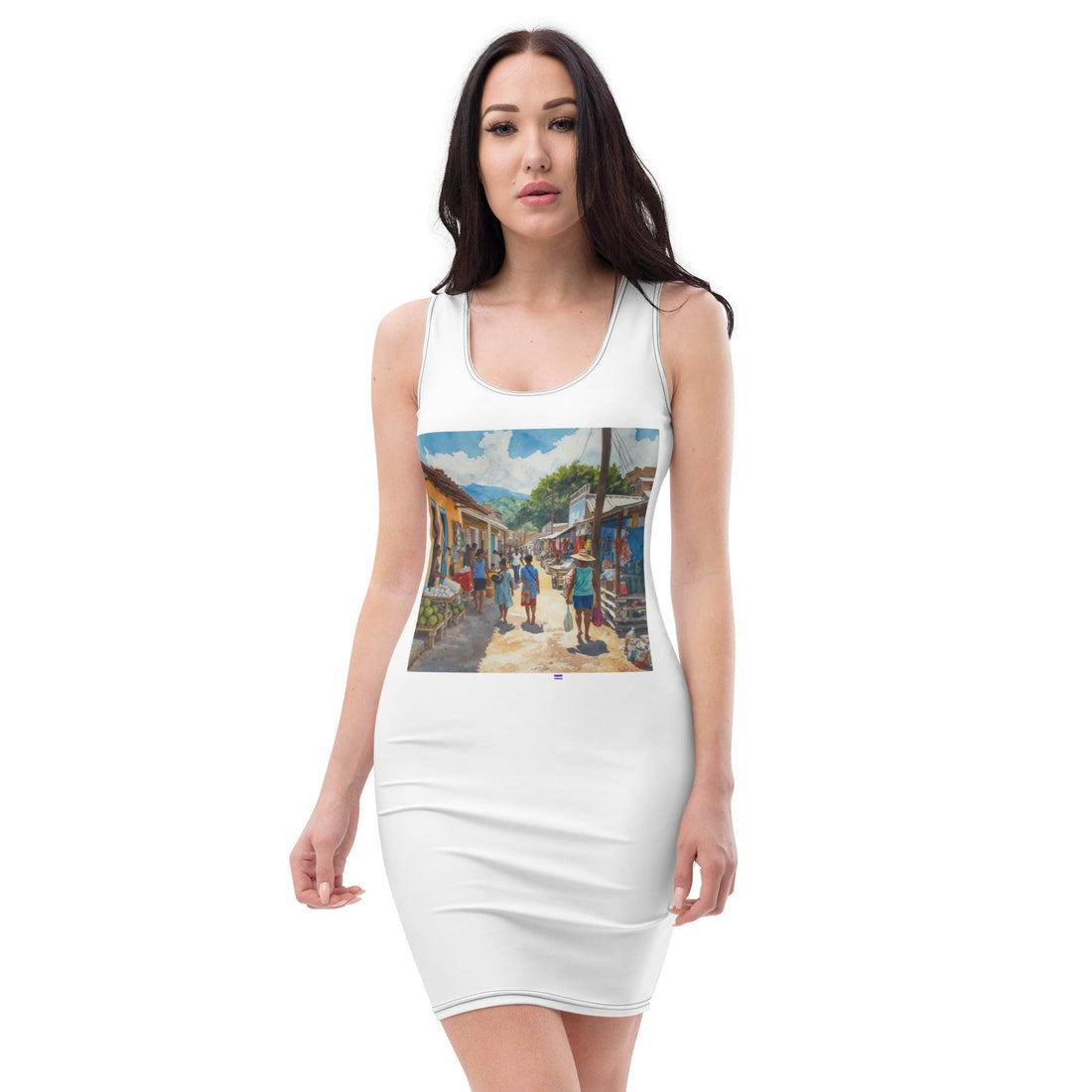 Haiti Tropical Summer Dress - XS