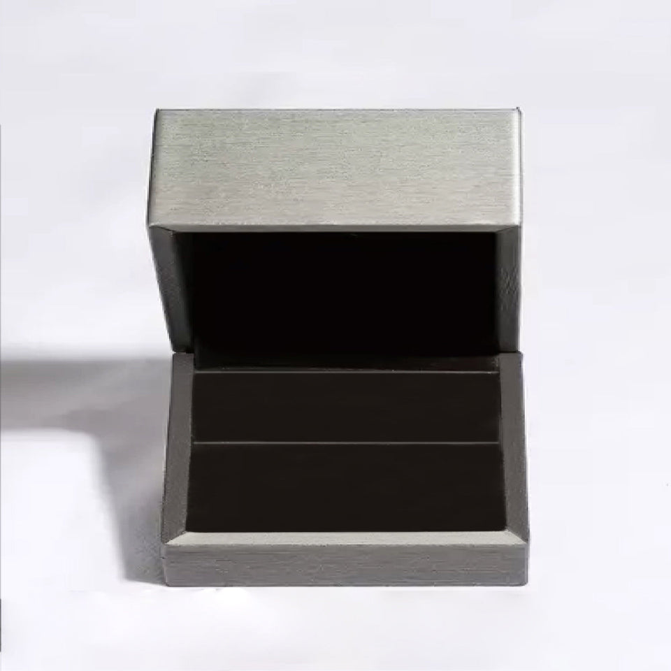1 carat blue heart-shaped moissanite ring with a platinum-plated finish and brilliant sparkling gemstone.