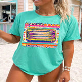 Sardine Can Graphic T-Shirt - Turquoise