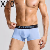 Men's Boxer Briefs – Breathable Soft Underwear for Everyday Comfort - Black