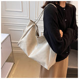 Vintage Women's Tote Bag Athletic Casual Fashion Large Capacity Leather