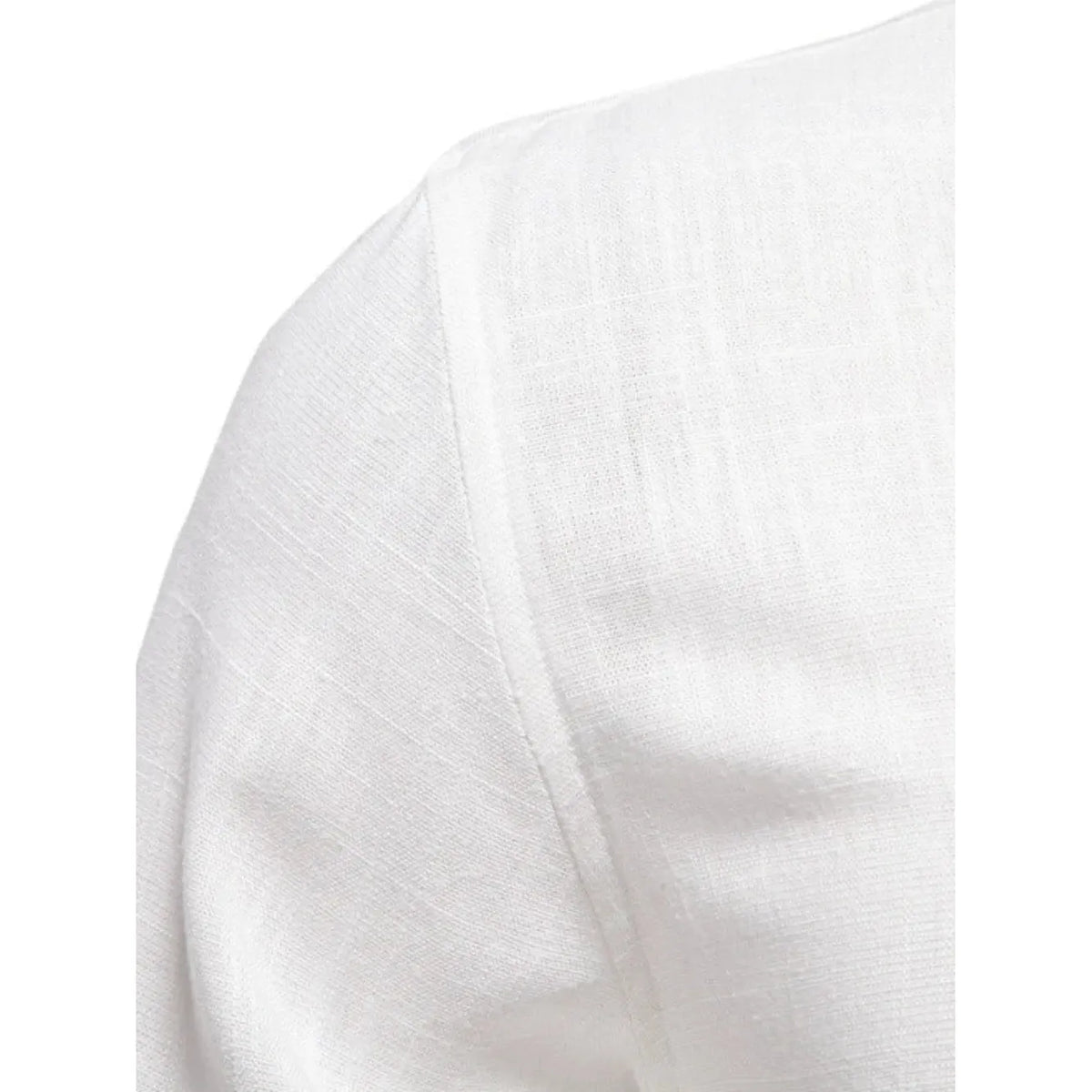 Men's Button Down Collared Neck Shirt - White