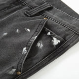 Men's Contrast Washed Bootcut Jeans - Dark Gray