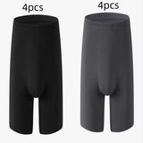Men's breathable cotton boxer briefs for sports and everyday comfort.