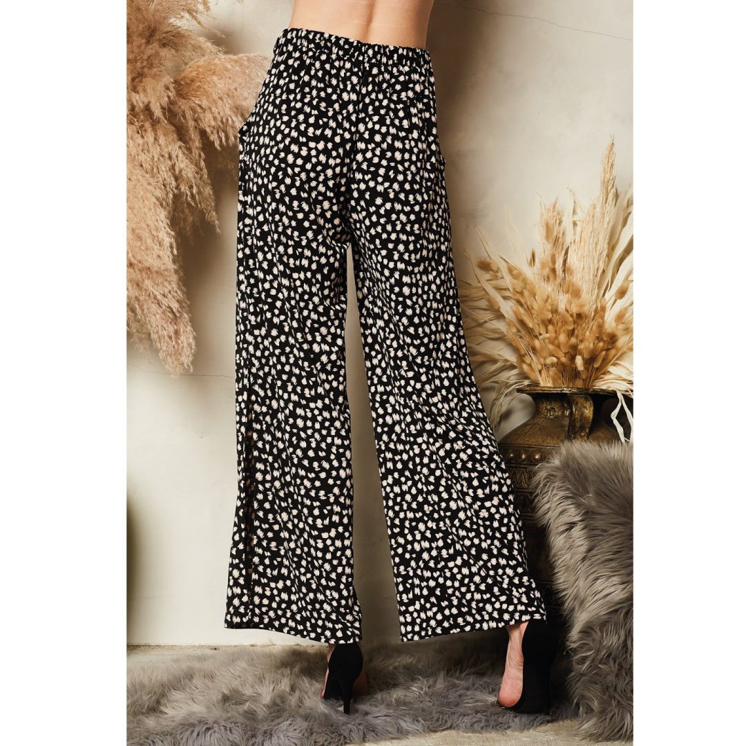Brushed Dot Pants - M