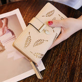 Women's Fashion Long Wallet Clutch - Pink