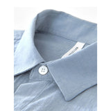 Men's Button Up Short Sleeve Shirt - Khaki