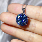 2 carat square moissanite four-prong earrings with brilliant sparkling gemstones.