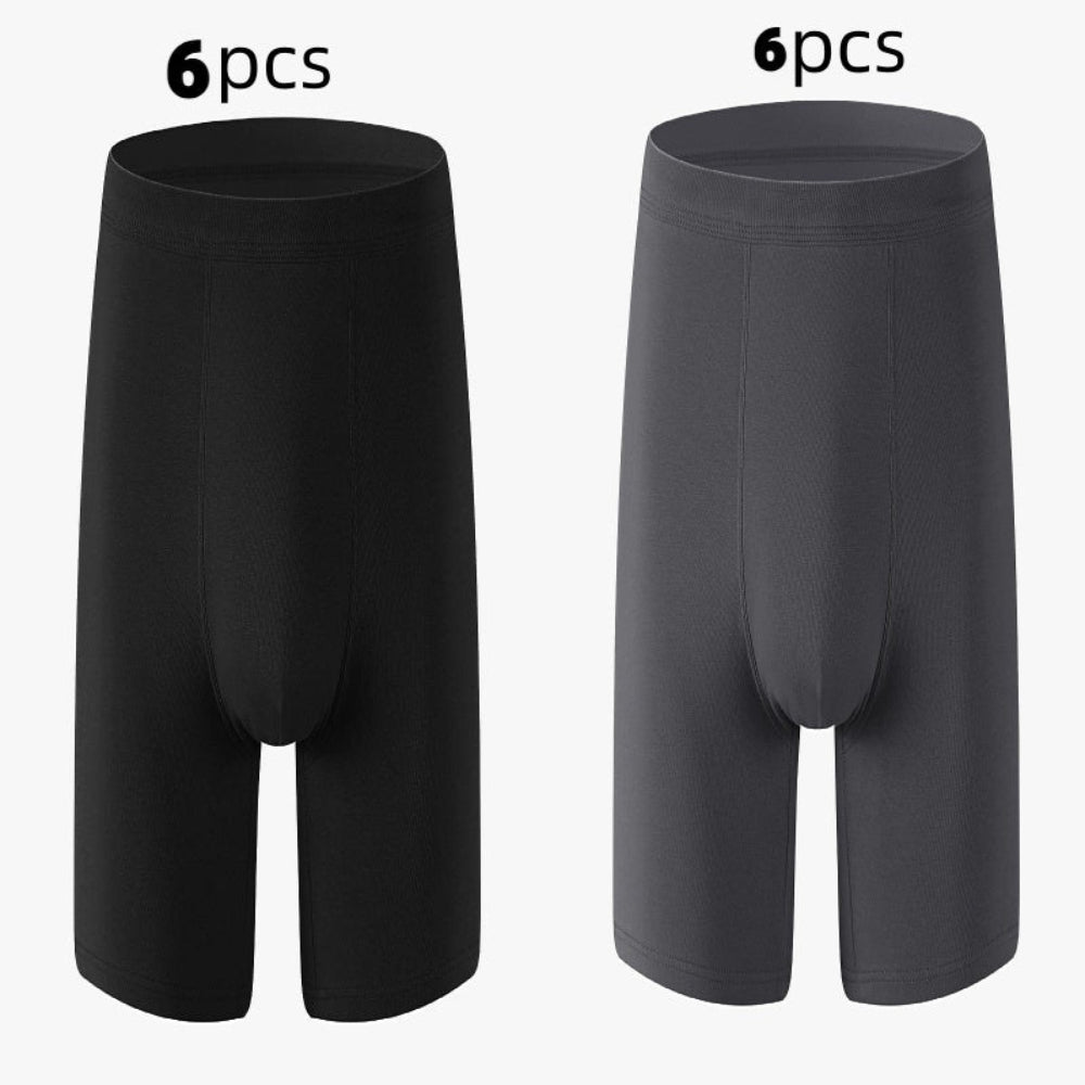 Men's Cotton Sports Boxer Briefs - Light Blue