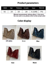 Vintage Women's Tote Bag Athletic Casual Fashion Large Capacity Leather