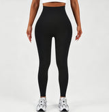 Women’s High-Waisted Tummy Control Leggings - Black