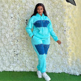 Fashion Casual Set Loose All-match Retro - Emerald