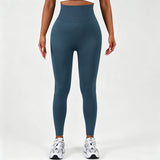 Women’s High-Waisted Tummy Control Leggings - Coffee