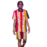 African Fashion Ankara Shirt & Top African Print (Adrika)