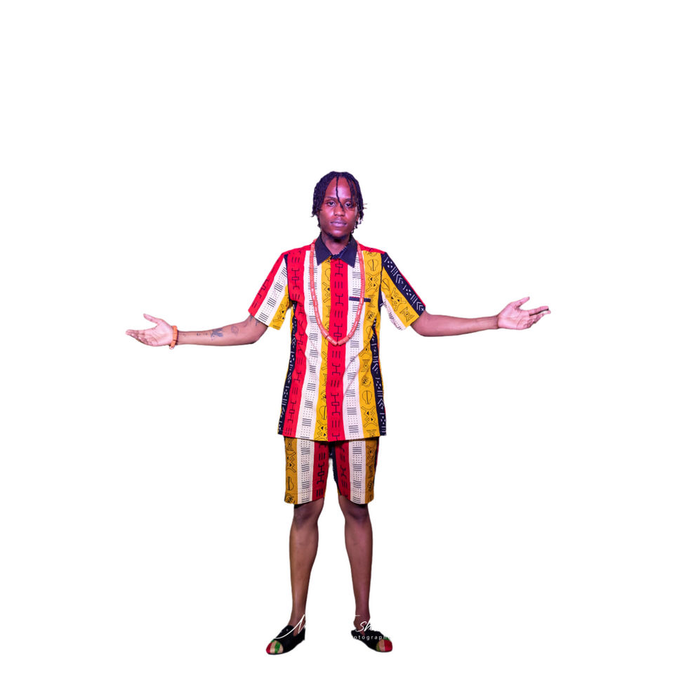 African Fashion Ankara Shirt & Top African Print (Adrika)