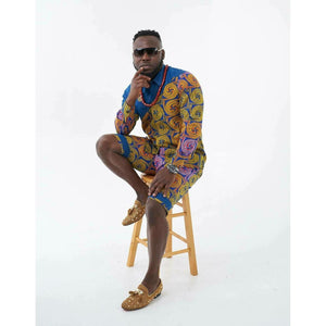 African Fashion Shirt & Top | Orion Ankara Print