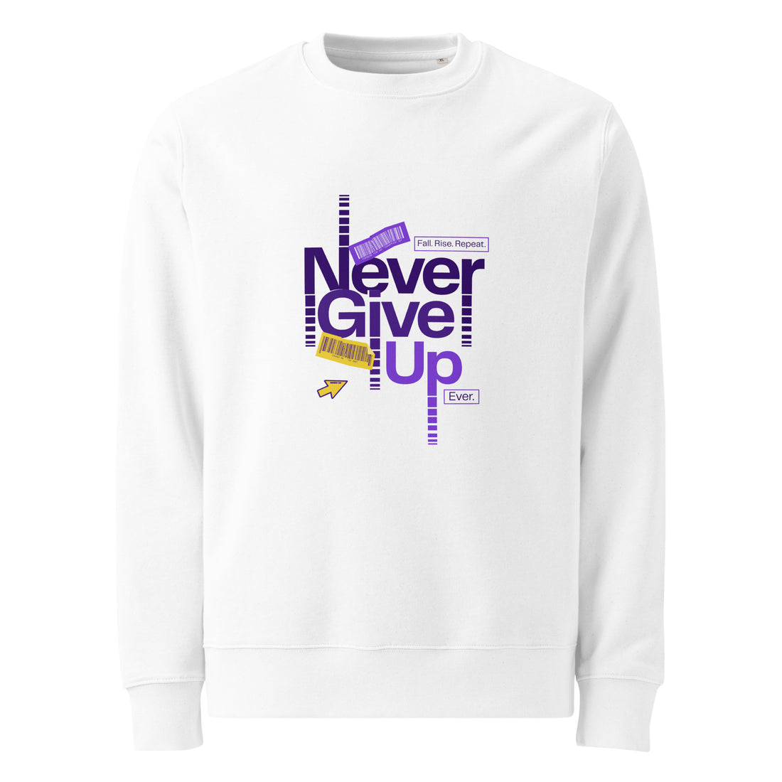 Never Give Up Premium Sweatshirt ✨ - S